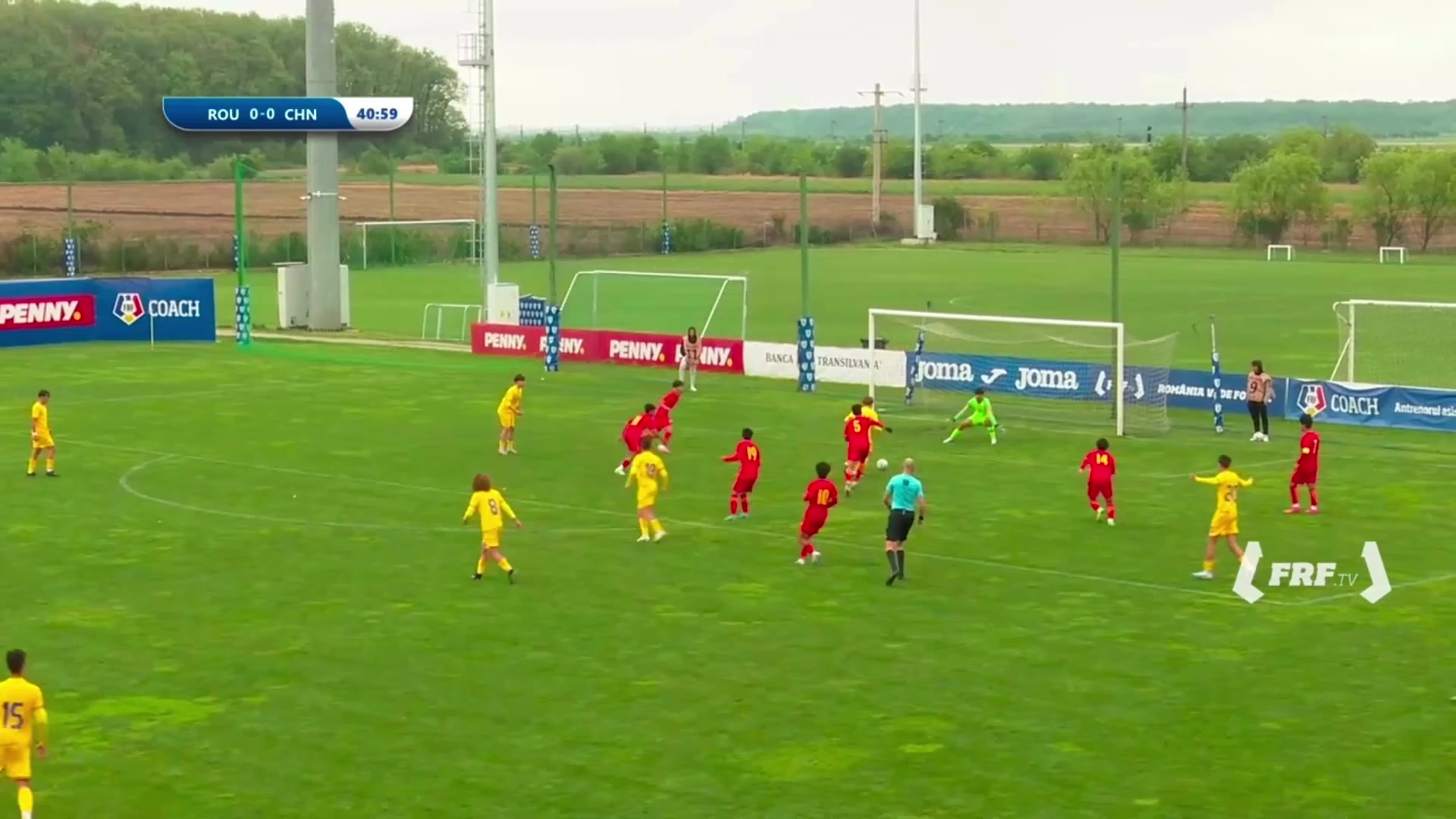 友谊赛-2次送点 U16国少0-4完败罗马尼亚